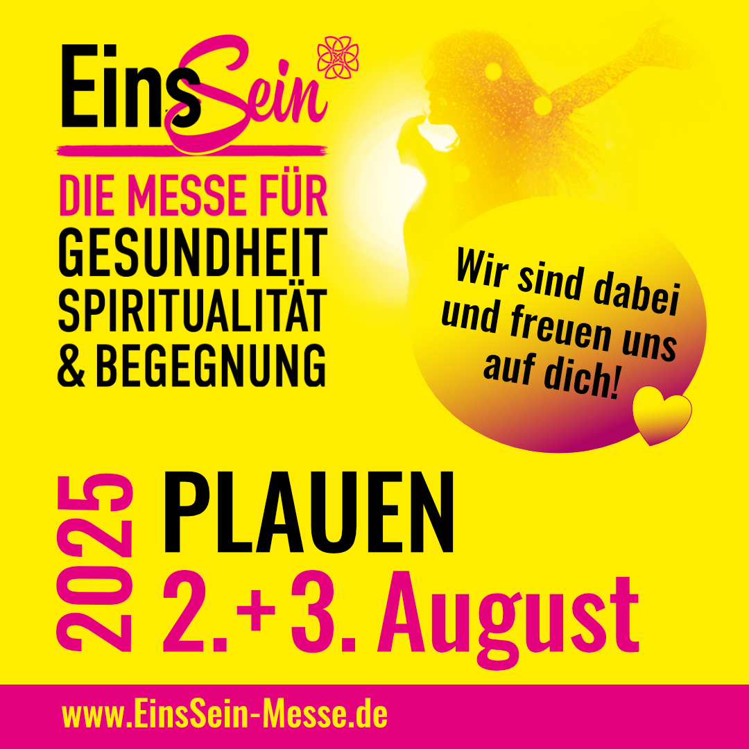 Social Media Post - Wir sind dabei - EinsSein-Messe PLAUEN 2025